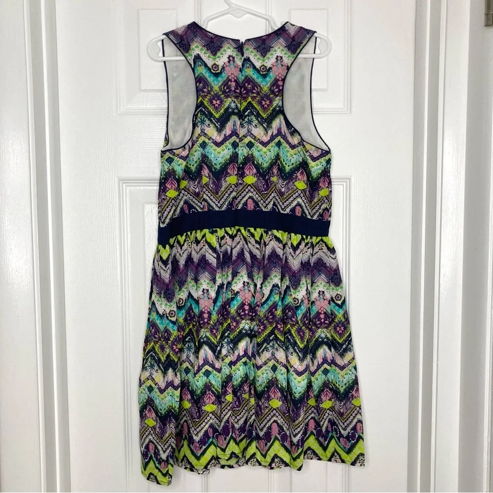 APHORISM Printed Sleeveless Tank Style Dress